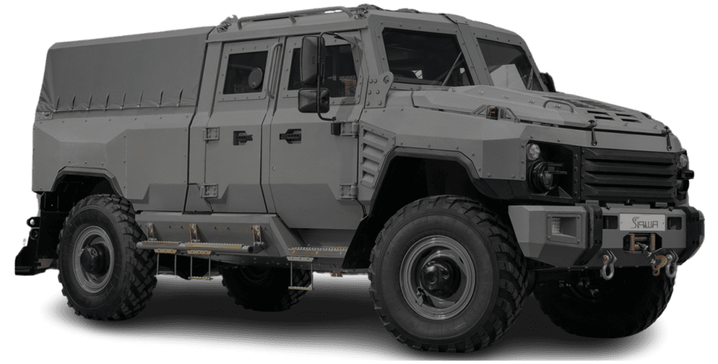 armored cars sawa iraq security